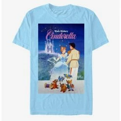 Wholesale 🎉 Disney Cinderella Classic Cinderella PosterT-Shirt T-Shirt ✨