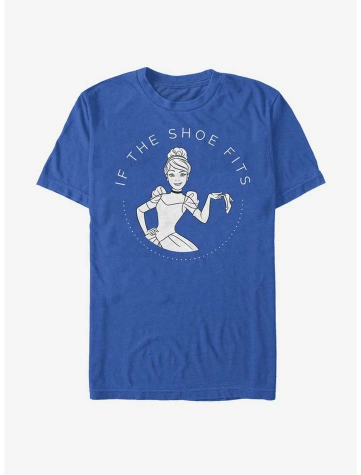 Hot Sale ⌛ Disney Cinderella Classic 👟 Shoe Fits T-Shirt 😉