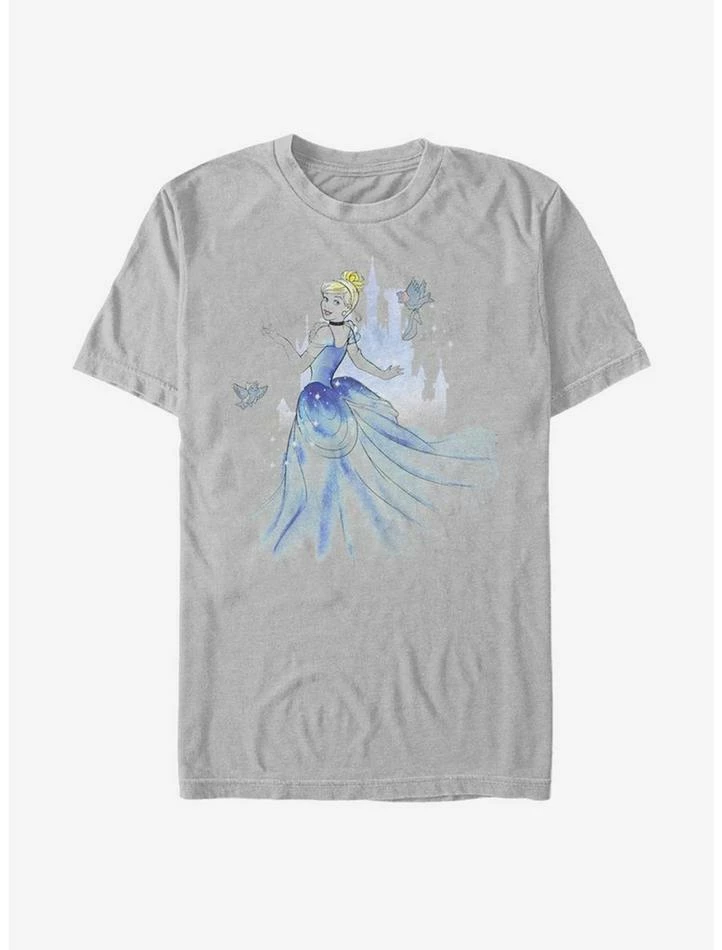Deals ๐ Disney Cinderella Classic Cinderella Watercolor T-Shirt ๐งจ