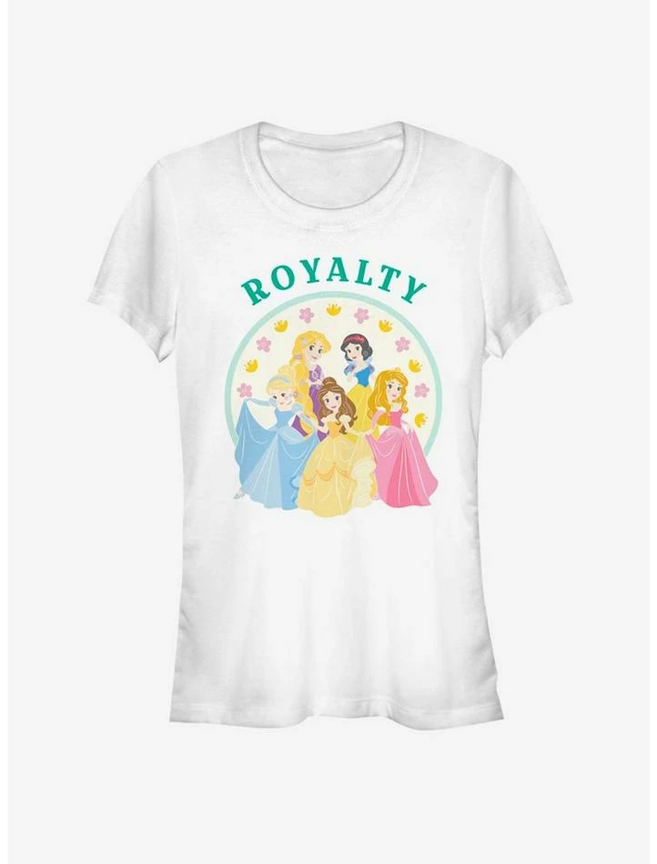 Best Sale 🌟 Disney Princess Classic Chibi Princess 👧 Girls T-Shirt 🎁