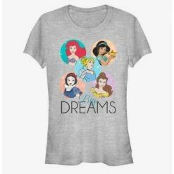 Brand new 🎁 Disney Princess Classic Dream Circles 👧 Girls T-Shirt ✨