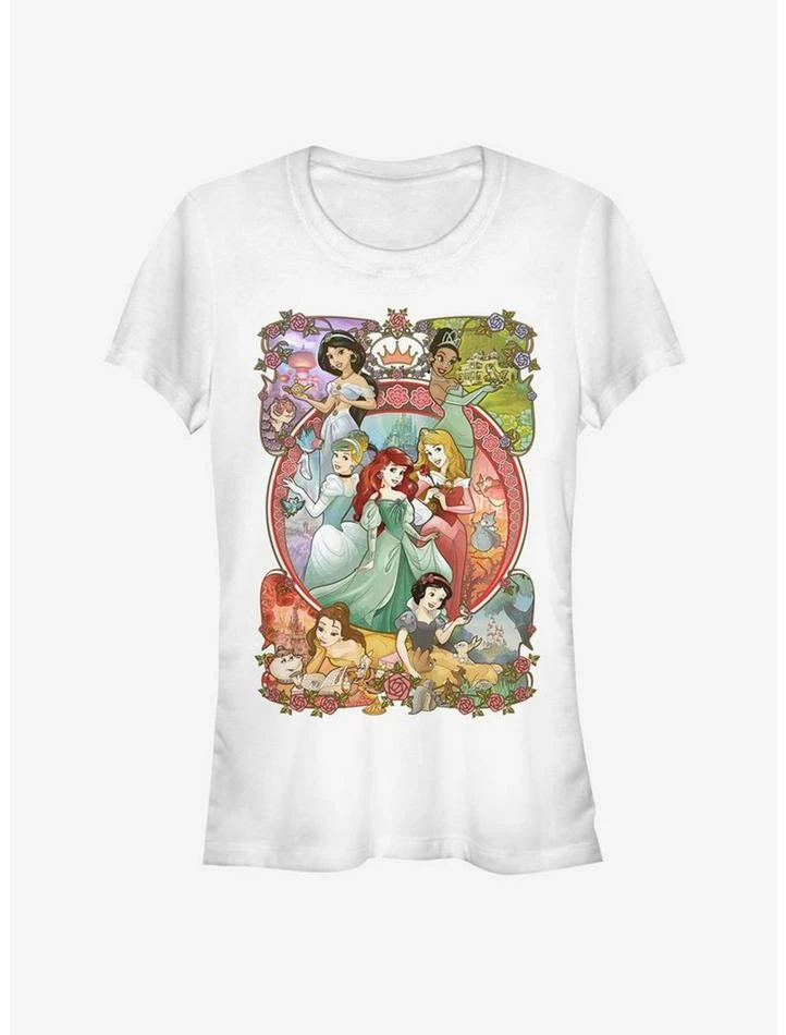 Flash Sale 😀 Disney Princess Classic Princess Power 👧 Girls T-Shirt ✨ - Image 2