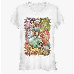 Flash Sale 😀 Disney Princess Classic Princess Power 👧 Girls T-Shirt ✨