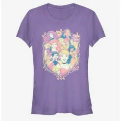 Best Pirce 🔥 Disney Princess Classic Princess Shield 👧 Girls T-Shirt 😍