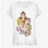 Best Sale 🤩 Disney Princess Classic Portrait Vignette 👧 Girls T-Shirt 🧨