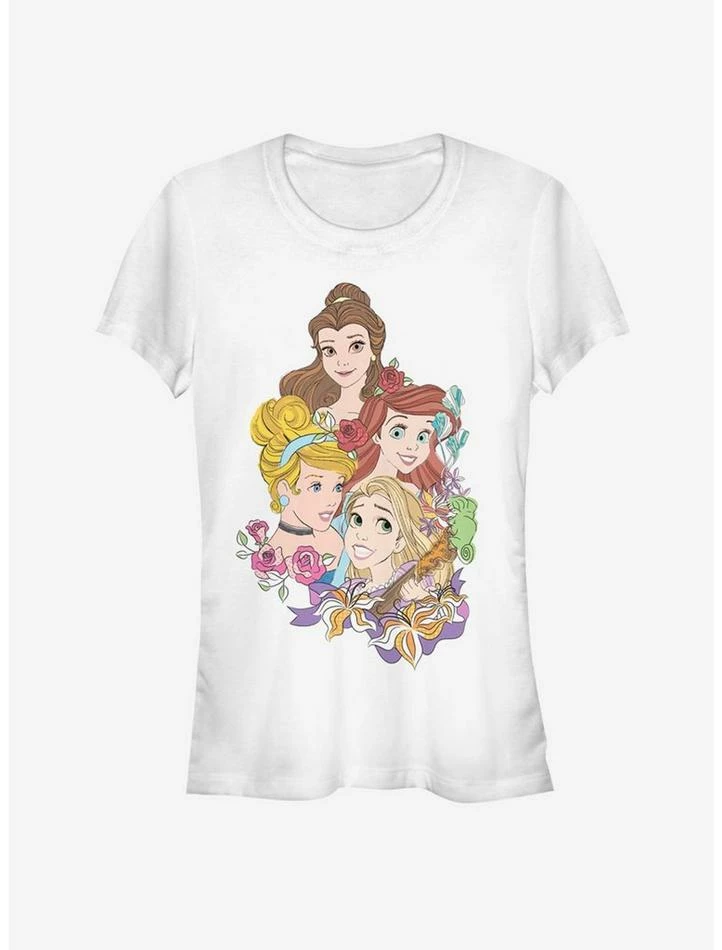 Best Sale ๐คฉ Disney Princess Classic Portrait Vignette ๐ง Girls T-Shirt ๐งจ
