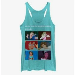 Cheap ❤️ Disney Princess Classic Princess Classic Drama Meme 👧 Girls Tank 😍