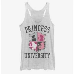 Budget 😀 Disney Princess Classic Princess University 👧 Girls Tank 🌟