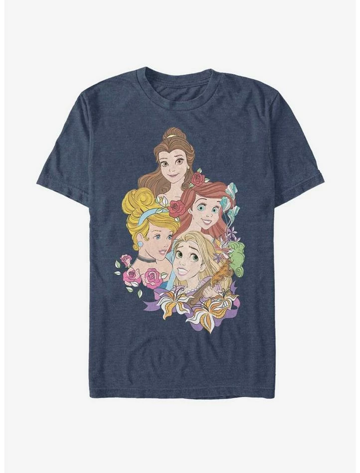 New 🛒 Disney Princess Classic Portrait Vignette T-Shirt 🎁