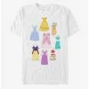 Wholesale 👍 Disney Princess Classic Sketchbook 👗 Dresses T-Shirt ✔️