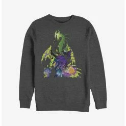 New ✨ Disney Sleeping Beauty Dragon Form Crew Sweatshirt ⌛