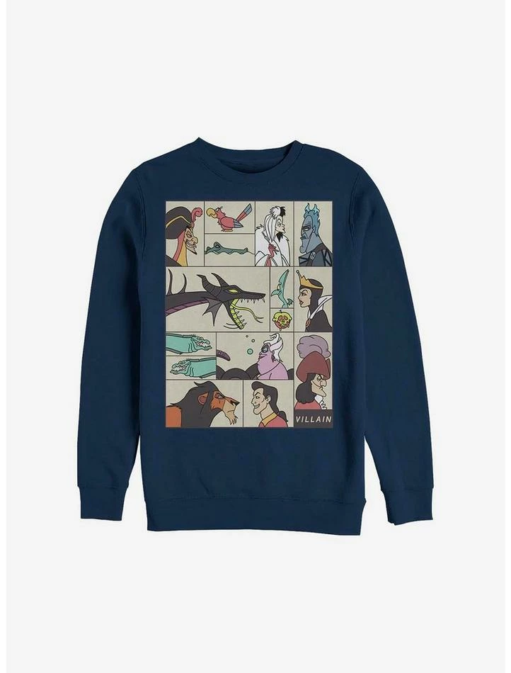 Cheapest 💯 Disney Villains Villainous Crew Sweatshirt 👏