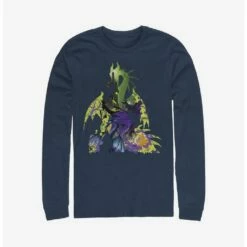 New 🧨 Disney Sleeping Beauty Dragon Form Long-Sleeve T-Shirt ⌛