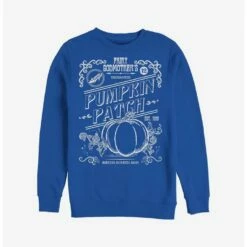 New 😀 Disney Cinderella Midnight Pumpkin Patch Crew Sweatshirt 🔥