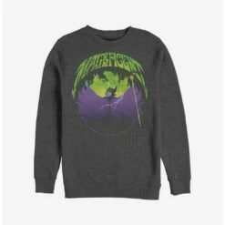 Buy 🎁 Disney Maleficent Maleficent Castle Flame Outline Crew Sweatshirt ✨