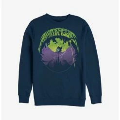 Coupon 💯 Disney Maleficent Maleficent Castle Flame Outline Crew Sweatshirt 😉