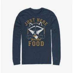 Coupon ⌛ Disney Pocahontas Meeko Here For Food Long-Sleeve T-Shirt 😍