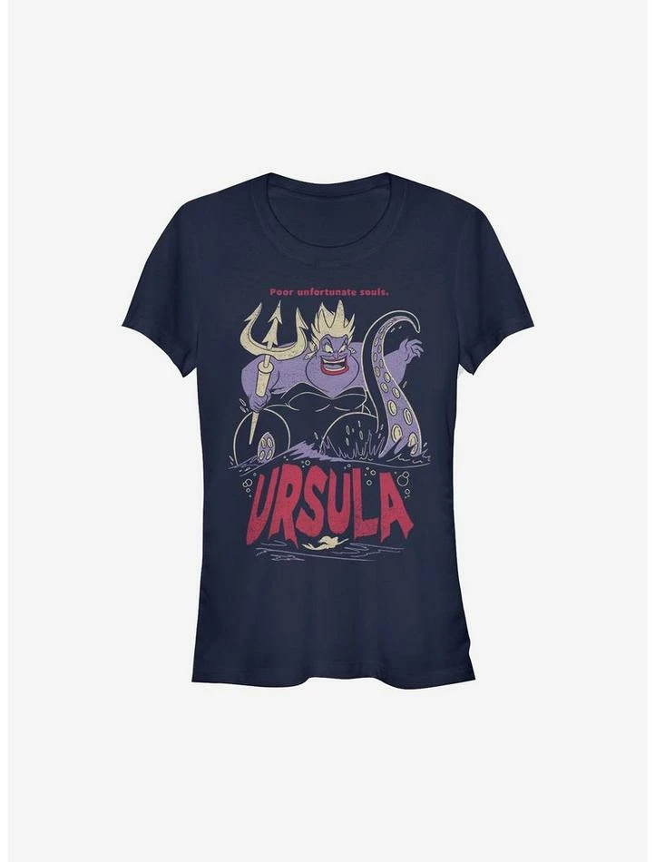 Cheapest ๐ Disney The Little Mermaid Ursula The Sea Witch ๐ง Girls T-Shirt ๐คฉ - Image 2