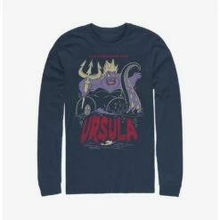 Discount 😀 Disney The Little Mermaid Ursula The Sea Witch Long-Sleeve T-Shirt ⭐