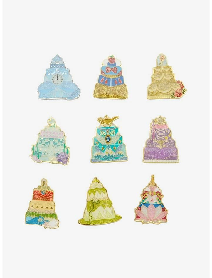 Top 10 😉 Loungefly Disney Princess Cakes Blind Box Enamel Pin ⭐