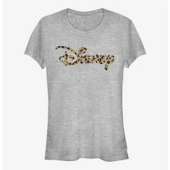 Brand new 🎁 Disney Princess Disney Logo Leopard Fill 👧 Girls T-Shirt 😀