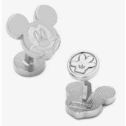 Best Sale 🧨 Disney Mickey Mouse Silver Mickey Mouse Cufflinks 🎉