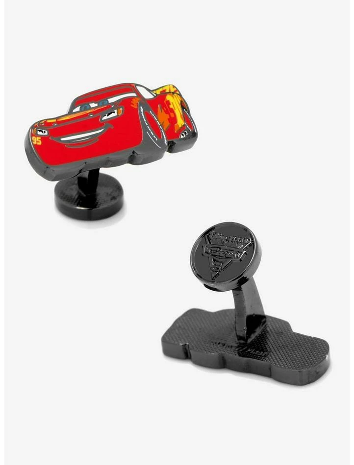 Best Sale 🛒 Disney Pixar Lightning Mcqueen Cufflinks 🎁