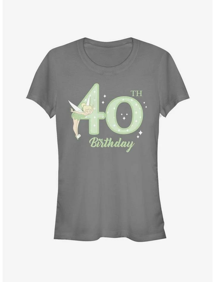 Brand new 🔥 Disney Peter Pan Tink 40Th 🥳 Birthday 👧 Girls T-Shirt ⌛