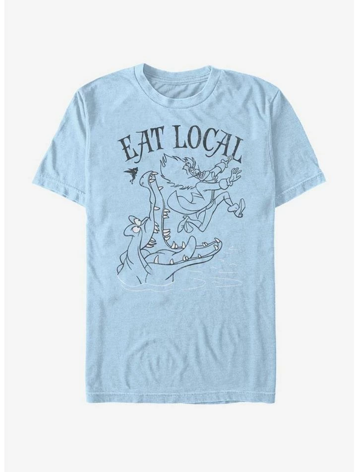 Cheap ✨ Disney Peter Pan Hook Eat Local T-Shirt ⭐