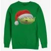 Deals 👍 Disney Pixar Toy Story Santa Alien Crew Sweatshirt 👏