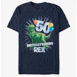 Deals 😀 Disney Pixar Toy Story Balloon Rex 50 T-Shirt 🔥