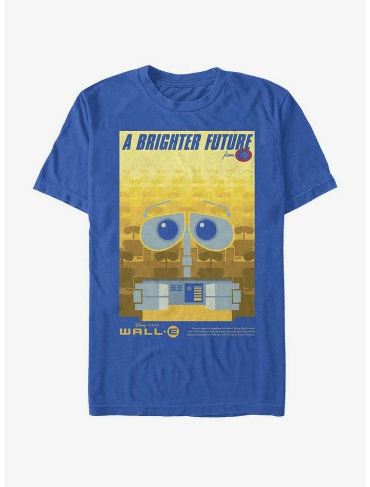 Hot Sale 🥰 Disney Pixar Wall-E Brighter Future Poster T-Shirt 🎉