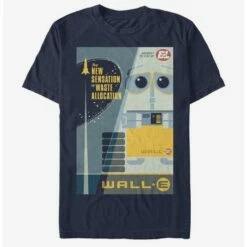 Cheap 🧨 Disney Pixar Wall-E New Sensation Poster T-Shirt 🥰