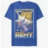 Promo 😀 Disney Pixar Ratatouille Gusteaus La Remy Poster T-Shirt 🌟