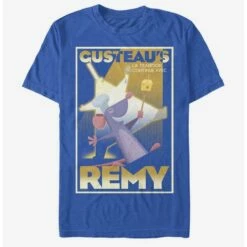 Promo 😀 Disney Pixar Ratatouille Gusteaus La Remy Poster T-Shirt 🌟