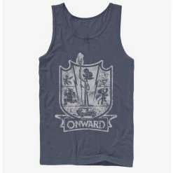 Best Pirce 😀 Disney Pixar Onward Crest Tank ❤️