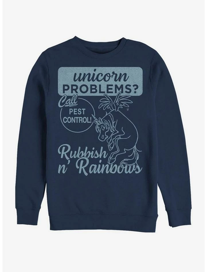 Discount 💯 Disney Pixar Onward Call Rubbish N Rainbows Crew Sweatshirt 😍