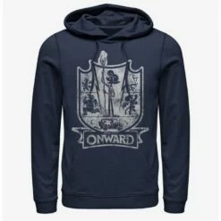 Deals 🤩 Disney Pixar Onward Crest Hoodie 😉