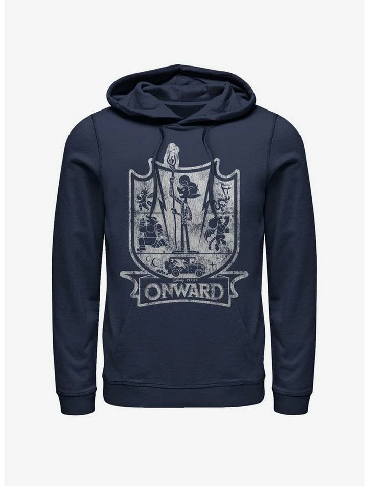 Deals ๐คฉ Disney Pixar Onward Crest Hoodie ๐