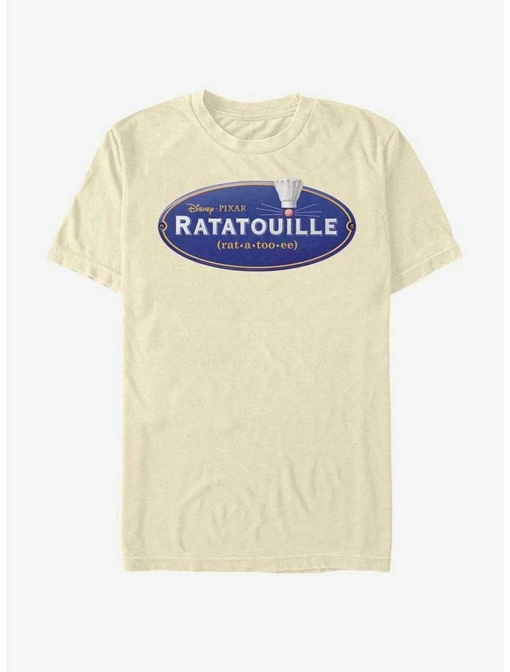Outlet 🥰 Disney Pixar Ratatouille Ratatouille Logo T-Shirt 🤩