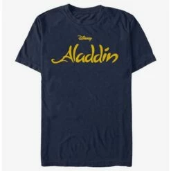 Cheapest 🎁 Disney Aladdin Simple Aladdin Logo T-Shirt ✔️