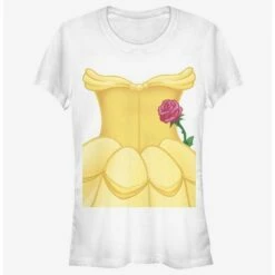 Wholesale 😀 Disney Beauty and The Beast Belle Faux Costume 👧 Girls T-Shirt 💯