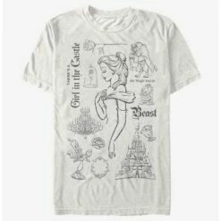 Top 10 🎁 Disney Beauty and The Beast Beast In The Castle T-Shirt 🥰