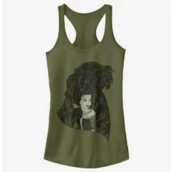 Hot Sale 😀 Disney Beauty and The Beast In My Heart 👧 Girls Tank 👏