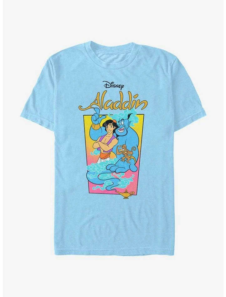 Budget ๐งจ Disney Aladdin Neon Vapor T-Shirt ๐ - Image 2
