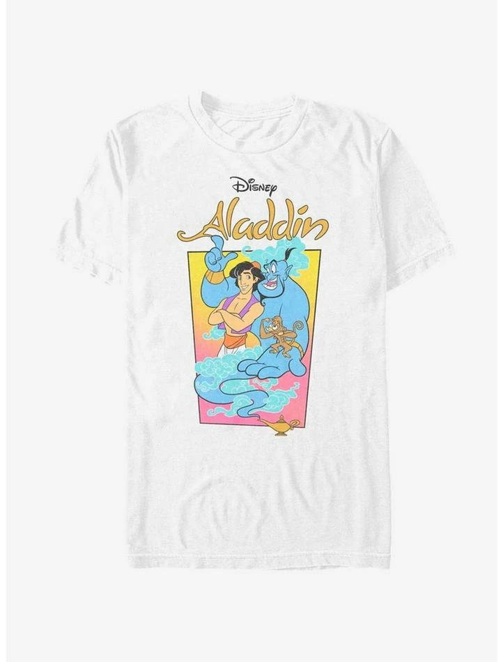 Budget ๐งจ Disney Aladdin Neon Vapor T-Shirt ๐