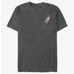 Coupon 😀 Disney Mulan Little Brother Pocket T-Shirt ✨