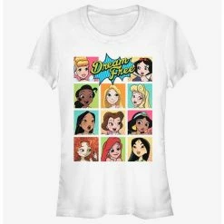 Wholesale 🔥 Disney Princesses Dream Free Comic Portraits 👧 Girls T-Shirt 👏