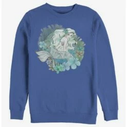 Buy 👏 Disney Little Mermaid Tonal Ariel Sweatshirt 🔥