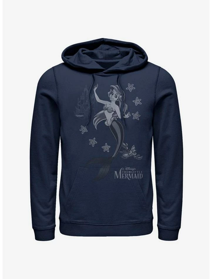 Hot Sale 🛒 Disney Little Mermaid Ariel Flash Hoodie 🎁